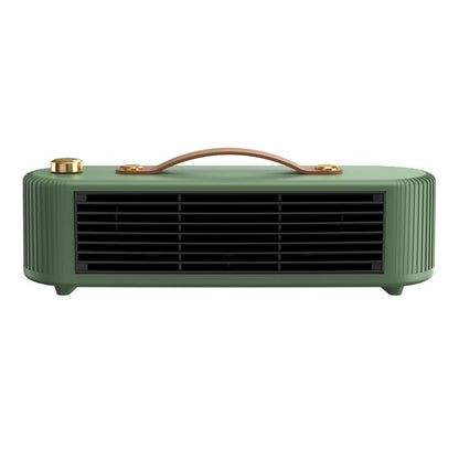 FS007 800W Home Desktop Heater Large Area PTC Heating Device, Spec: US Plug(Green) - Electric Heaters by buy2fix | Online Shopping UK | buy2fix