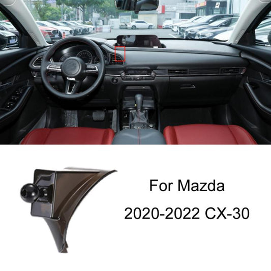 For Mazda Car-Mounted Special Mobile Phone Navigation Bracket Base, Model: 20-22 CX-30 - Special Car Holders by buy2fix | Online Shopping UK | buy2fix