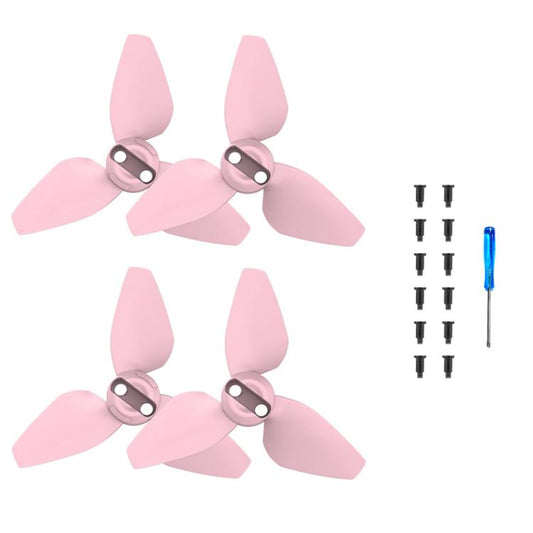 For DJI Neo BRDRC 2pairs Drone Propeller Wing Protection Accessories(Pink) - DIY Propeller by BRDRC | Online Shopping UK | buy2fix