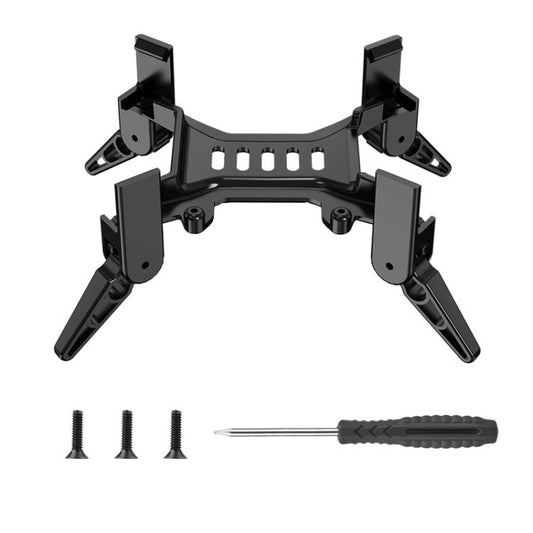 For DJI Avata 2 BRDRC Folding Height Enhanced Landing Gear Gimbal Protective Kickstand(Black) - Mount & Holder by BRDRC | Online Shopping UK | buy2fix