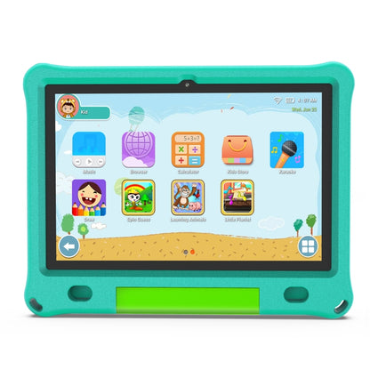 Pritom B10K Kids Tablet PC, 10.1 inch, 3GB+64GB, Android 12 RK3562 Quad Core CPU, Support 2.4G WiFi / BT 4.0, Global Version with Google Play (Green) -  by PRITOM | Online Shopping UK | buy2fix