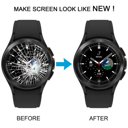 Original LCD Screen Digitizer Full Assembly with Frame for Samsung Galaxy Watch4 Classic 42mm SM-R880/R885 (Silver) - For Samsung by buy2fix | Online Shopping UK | buy2fix