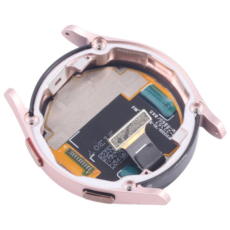 Original LCD Screen Digitizer Full Assembly with Frame for Samsung Galaxy Watch4 40mm SM-R860/R865 (Pink) - For Samsung by buy2fix | Online Shopping UK | buy2fix