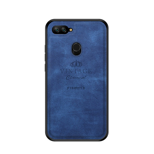 PINWUYO Shockproof Waterproof Full Coverage PC + TPU + Skin Protective Case for Xiaomi Mi 8 Lite (Blue) - Xiaomi Cases by PINWUYO | Online Shopping UK | buy2fix