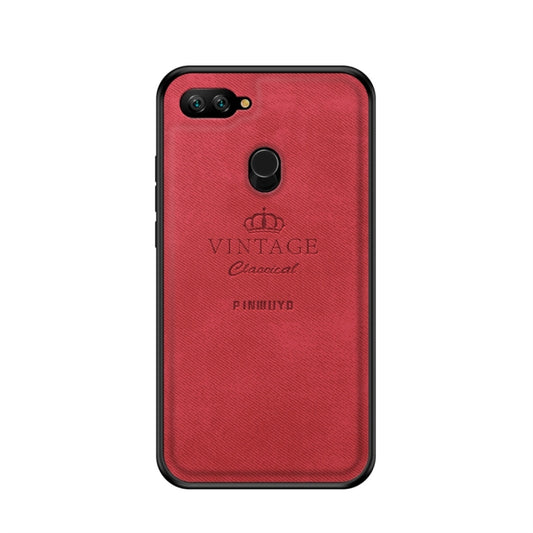 PINWUYO Shockproof Waterproof Full Coverage PC + TPU + Skin Protective Case for Xiaomi Mi 8 Lite (Red) - Xiaomi Cases by PINWUYO | Online Shopping UK | buy2fix