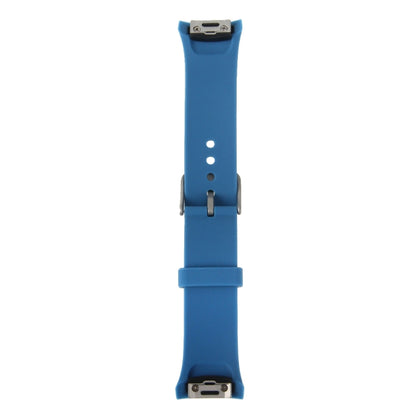 For Samsung Gear S2 Sport / Gear S2 Watch Solid Color Silicone Watchband(Blue) - Smart Wear by buy2fix | Online Shopping UK | buy2fix