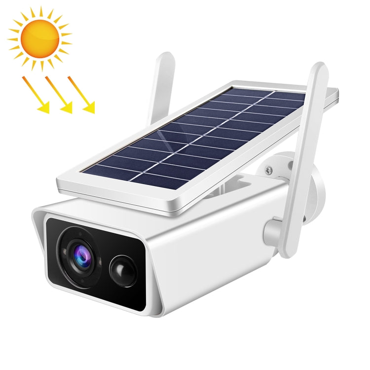 T13-2 1080P HD Solar Powered 2.4GHz WiFi Security Camera without Battery, Support Motion Detection, Night Vision, Two Way Audio, TF Card - Security by buy2fix | Online Shopping UK | buy2fix