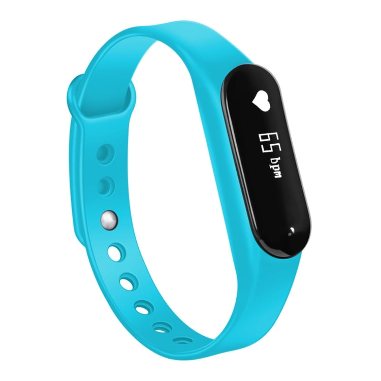 CHIGU C6 0.69 inch OLED Display Bluetooth Smart Bracelet, Support Heart Rate Monitor / Pedometer / Calls Remind / Sleep Monitor / Sedentary Reminder / Alarm / Anti-lost, Compatible with Android and iOS Phones (Blue) - Smart Wear by buy2fix | Online Shopping UK | buy2fix