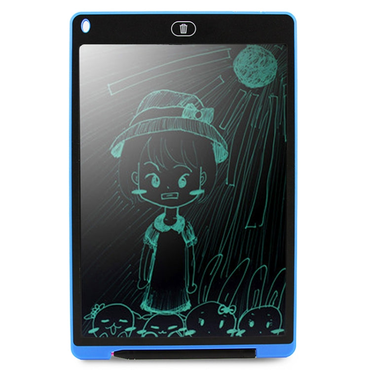 Portable 12 inch LCD Writing Tablet Drawing Graffiti Electronic Handwriting Pad Message Graphics Board Draft Paper with Writing Pen(Blue) - Consumer Electronics by buy2fix | Online Shopping UK | buy2fix