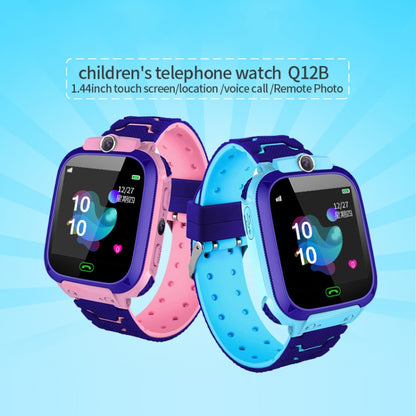 Q12B 1.44 inch Color Screen Smartwatch for Children, Support LBS Positioning / Two-way Dialing / One-key First-aid / Voice Monitoring / Setracker APP (Yellow) - Smart Wear by buy2fix | Online Shopping UK | buy2fix