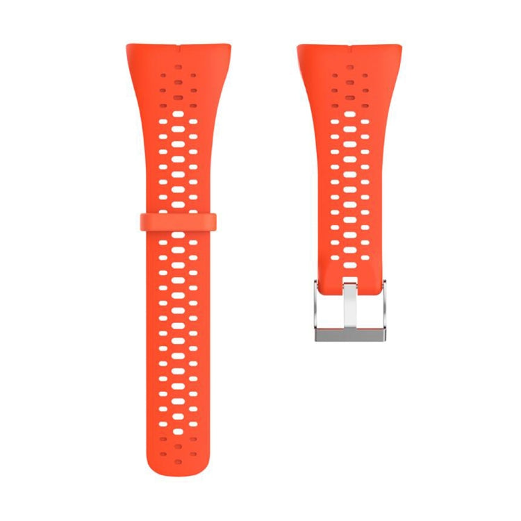 Silicone Sport Watch Band for POLAR M400 / M430(Orange) - Smart Wear by buy2fix | Online Shopping UK | buy2fix