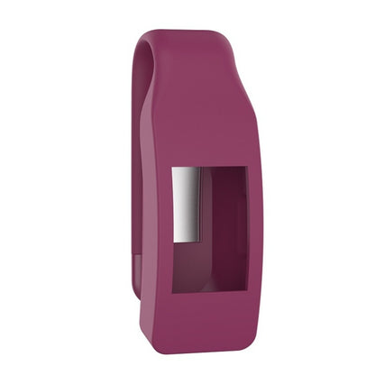 Smart Watch Silicone Clip Button Protective Case for Fitbit Inspire / Inspire HR / Ace 2(Wine Red) - Screen Protector by ENKAY | Online Shopping UK | buy2fix