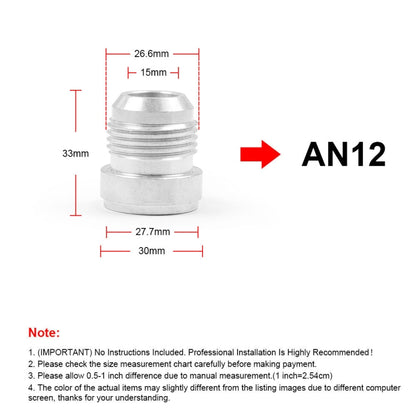 AN12 Car Oil Pipe Joint Breathable Pot Connector - In Car by buy2fix | Online Shopping UK | buy2fix