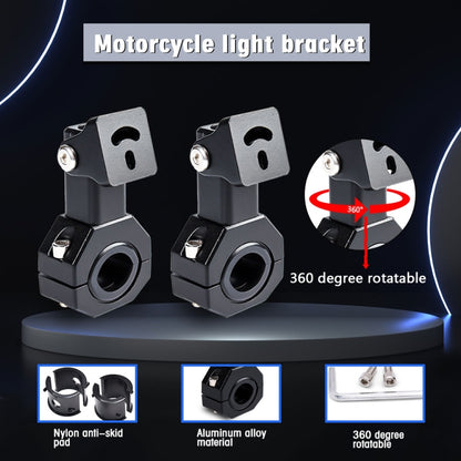 2pcs LT02 Motorcycle Light Universal Bracket - In Car by buy2fix | Online Shopping UK | buy2fix