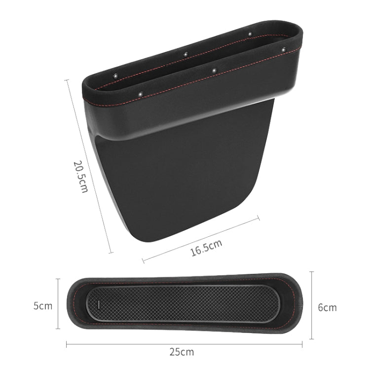 Multifunctional Car Gap Storage Box Car Seat Slit Storage Bag, Style: Co-driving (Black) - Stowing Tidying by buy2fix | Online Shopping UK | buy2fix