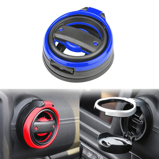 For Wrangler JK 2007-2017 JL / JT 2018+ Car Air Conditioner Air Vent Water Cup Holder (Blue) - Car Drink Holders by buy2fix | Online Shopping UK | buy2fix