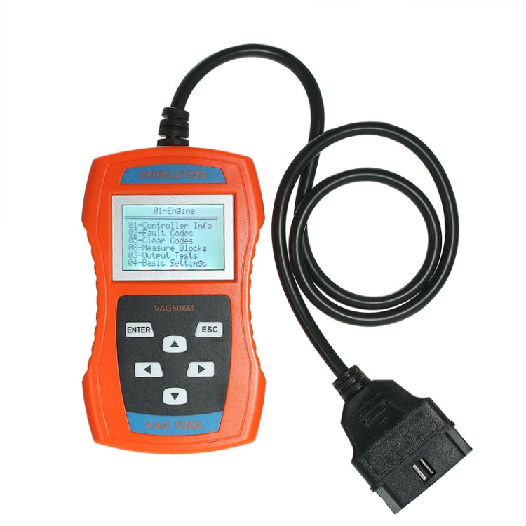 VAG506M Car Mini Code Reader OBD2 Fault Detector Diagnostic Tool, Southern European Version - Code Readers & Scan Tools by buy2fix | Online Shopping UK | buy2fix