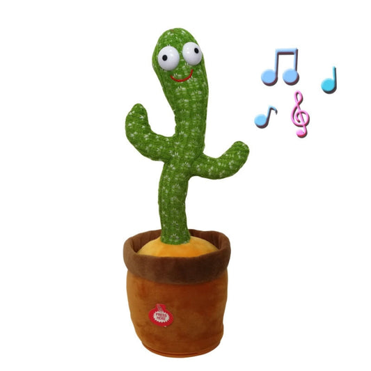 Electric Dancing Cactus Singing Holiday Gift Doll for Children with 120 English Songs - Music Toys by buy2fix | Online Shopping UK | buy2fix