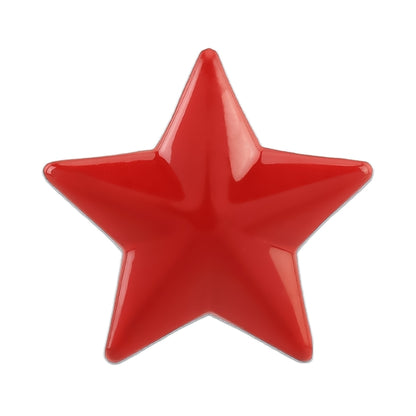 Star Pattern Car Metal Body Decorative Sticker (Red) - Decorative Sticker by buy2fix | Online Shopping UK | buy2fix