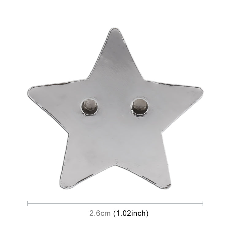 Star Pattern Car Metal Body Decorative Sticker (Red) - Decorative Sticker by buy2fix | Online Shopping UK | buy2fix