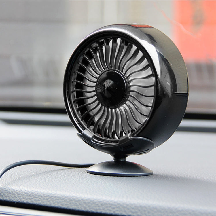 Multi-function Portable Car Air Outlet Sucker Electric Cooling Fan(Black) - Heating & Fans by buy2fix | Online Shopping UK | buy2fix