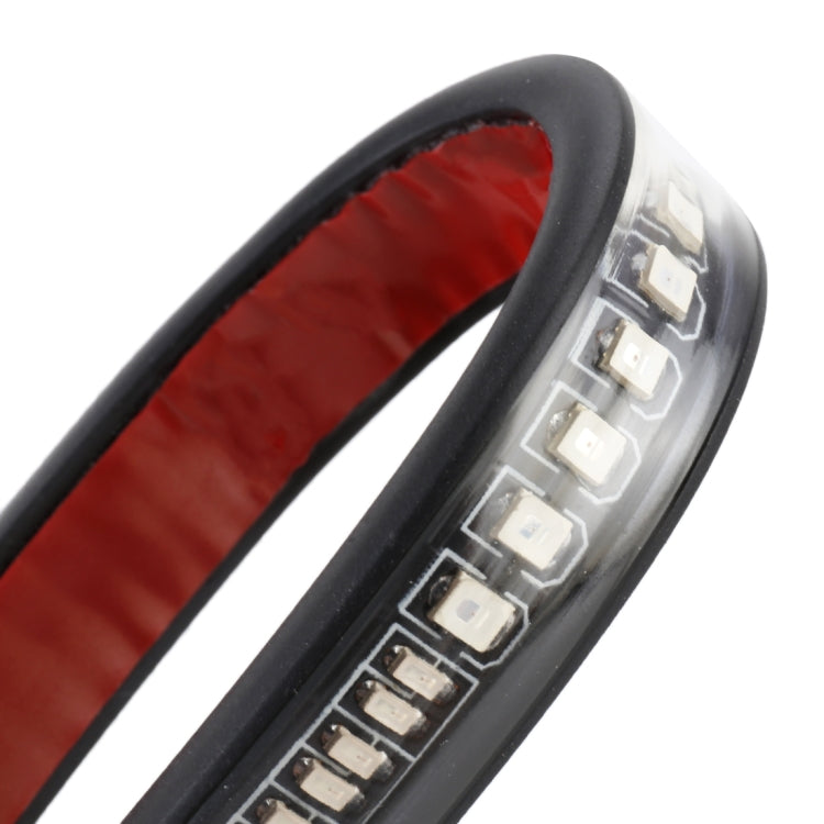 5W 12V 300LM Red+Yellow Light 32 LED Brake lights For Motorcycle, Cable Length:50cm - Others by buy2fix | Online Shopping UK | buy2fix