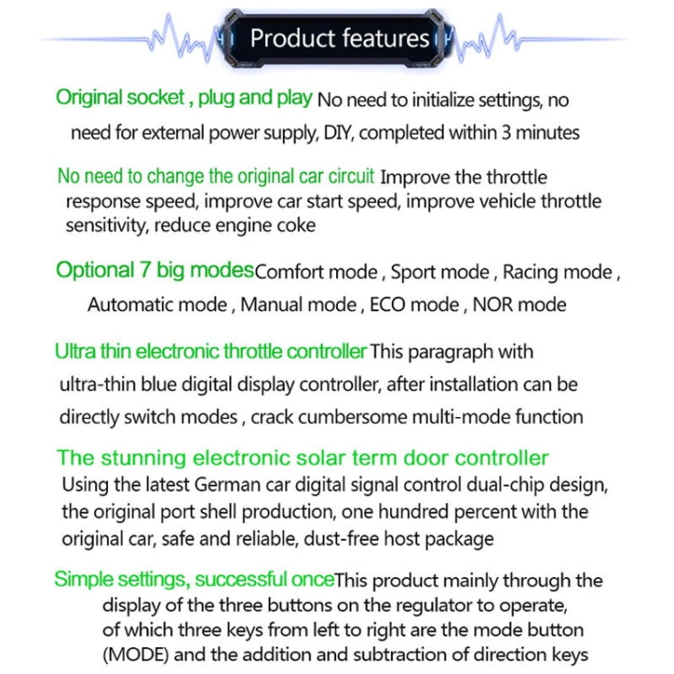 TROS TP 9-Drive Electronic Throttle Controller for Jeep Wrangler JK 2007-2017 - Car Modification by TROS | Online Shopping UK | buy2fix