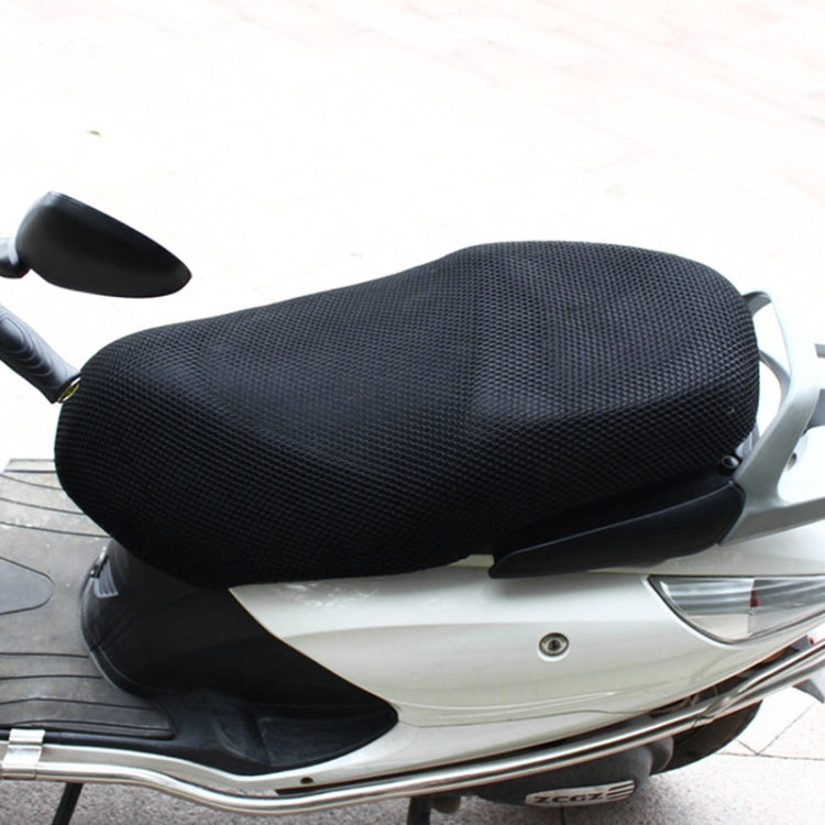 Motorcycle Breathable Sunscreen Double Layer 3D Honeycomb Small Hole Polyester Cushion Mesh, Size: S, Length: 70cm; Width: 50cm - Seat Covers by buy2fix | Online Shopping UK | buy2fix