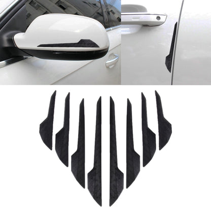 8 PCS Car Vehicle Door Side Guard Anti Crash Strip Exterior Avoid Bumps Collsion Impact Protector Sticker(Black) - Anti Collision Sticker by buy2fix | Online Shopping UK | buy2fix