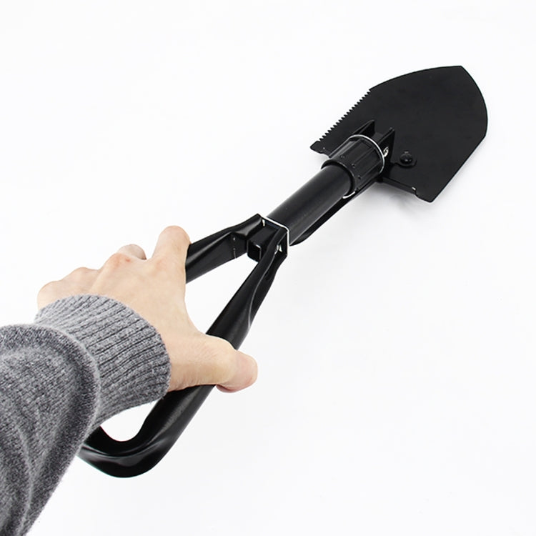 Car Multi-function Emergency Vehicle Metal Steel Ice Snow Mud Sand Shovel Folding Shovel Car High-strength Snow Shovel Ice Scraper - Ice Scraper by buy2fix | Online Shopping UK | buy2fix