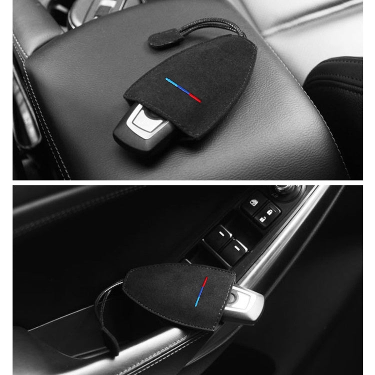 Universal Car Remote Smart Key Case Suede Protective Cover - Car Key Cases by buy2fix | Online Shopping UK | buy2fix