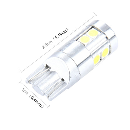 2 PCS T10 5W 8 SMD-3030 LED Car Clearance Lights Lamp, DC 12V(White Light) - Clearance Lights by buy2fix | Online Shopping UK | buy2fix