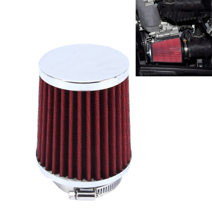 HKS 5cm Universal Mushroom Head Style Air Filter for Car(Red) - In Car by buy2fix | Online Shopping UK | buy2fix