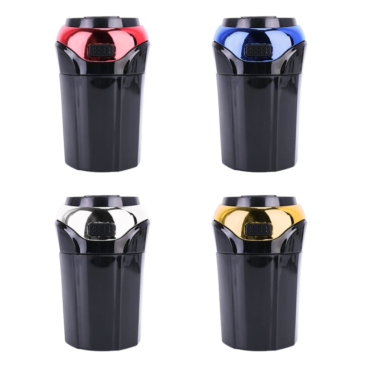 2 in 1 Universal Car Detachable Electronic Cigarette Lighter + Trash Rubbish Bin Ashtray(Gold) - Ashtrays by buy2fix | Online Shopping UK | buy2fix