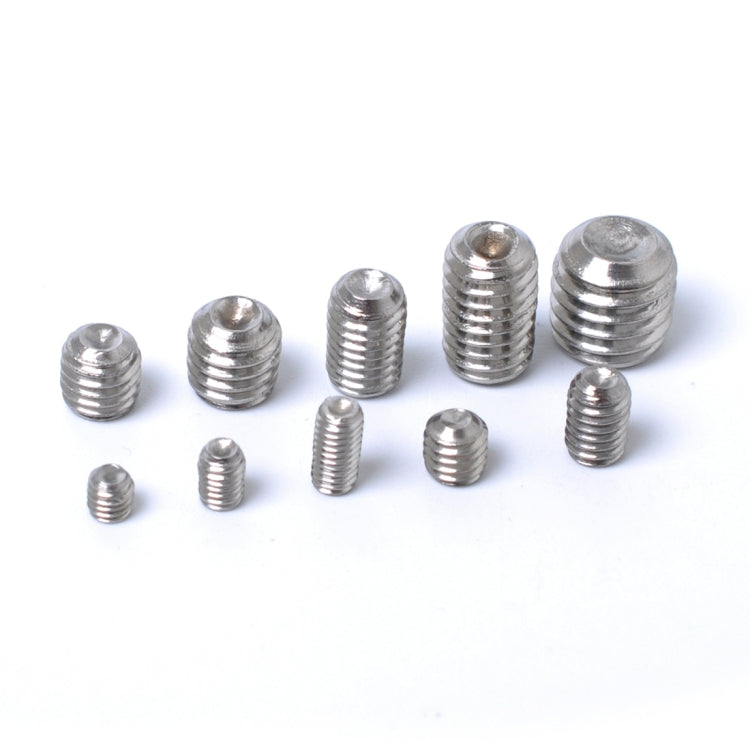 200 PCS Car 304 Stainless Steel Concave Head Hexagon Socket Screws Assortment Kit - In Car by buy2fix | Online Shopping UK | buy2fix