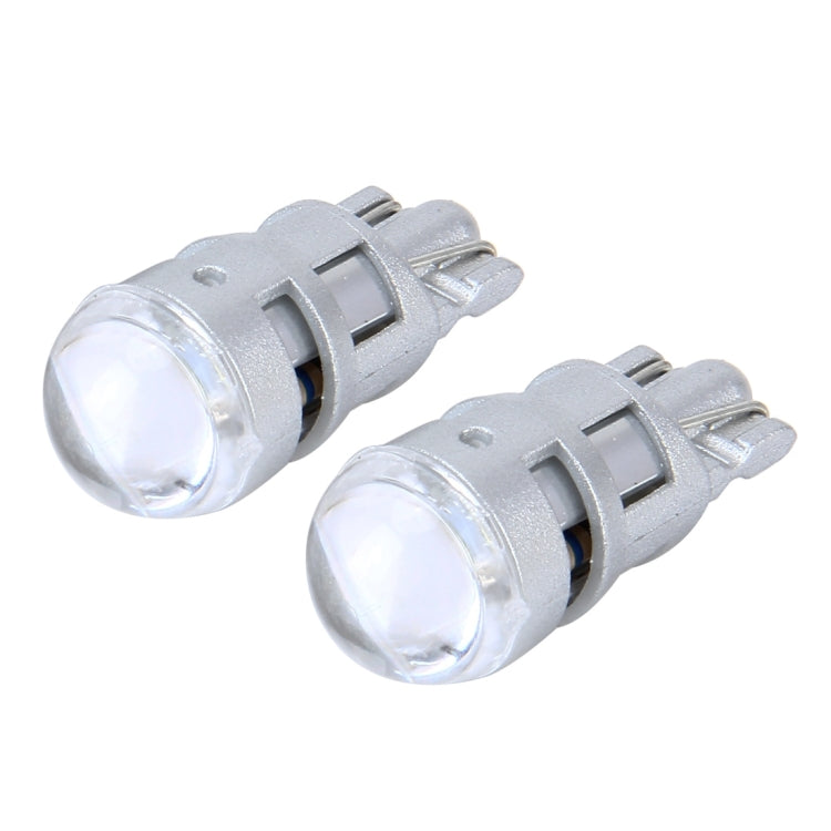 10 PCS T10 1W 50LM Car Clearance Light with SMD-3030 Lamp, DC 12V(White Light) - Clearance Lights by buy2fix | Online Shopping UK | buy2fix