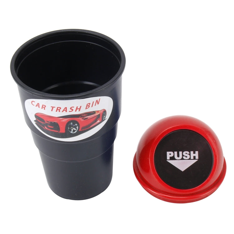 Multifunctional Portable Car Trash Rubbish Bin Ashtray Drink Bottle Cup Holder Tidy Organizer, Size: 170 x 98 x 67 mm(Red) - Ashtrays by buy2fix | Online Shopping UK | buy2fix