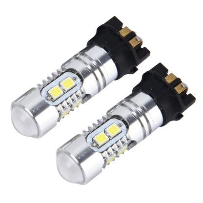 2 PCS PW24W 5W 400 LM 6000K Car Fog Lights with 10 SMD-2835 LEDs , DC 12V (White Light) - Fog / Driving Lights by buy2fix | Online Shopping UK | buy2fix