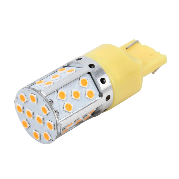 7440 DC 12V 18W Car Auto Turn Light  Backup Light with 35LEDs SMD-3030 Lamps (Yellow Light) - Arrow Turn Lights by buy2fix | Online Shopping UK | buy2fix