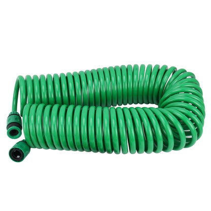 Garden Watering Series Spring Tube Hose Telescopic Spiral Pipe with Water Connector Adaptor and Connector, Length: 15m - Watering & Irrigation by buy2fix | Online Shopping UK | buy2fix