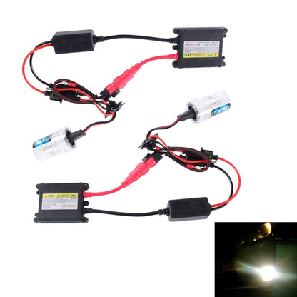 2PCS 35W H8/H11 2800 LM Slim HID Xenon Light with 2 Alloy HID Ballast, High Intensity Discharge Lamp, Color Temperature: 6000K - Xenon Lights by buy2fix | Online Shopping UK | buy2fix