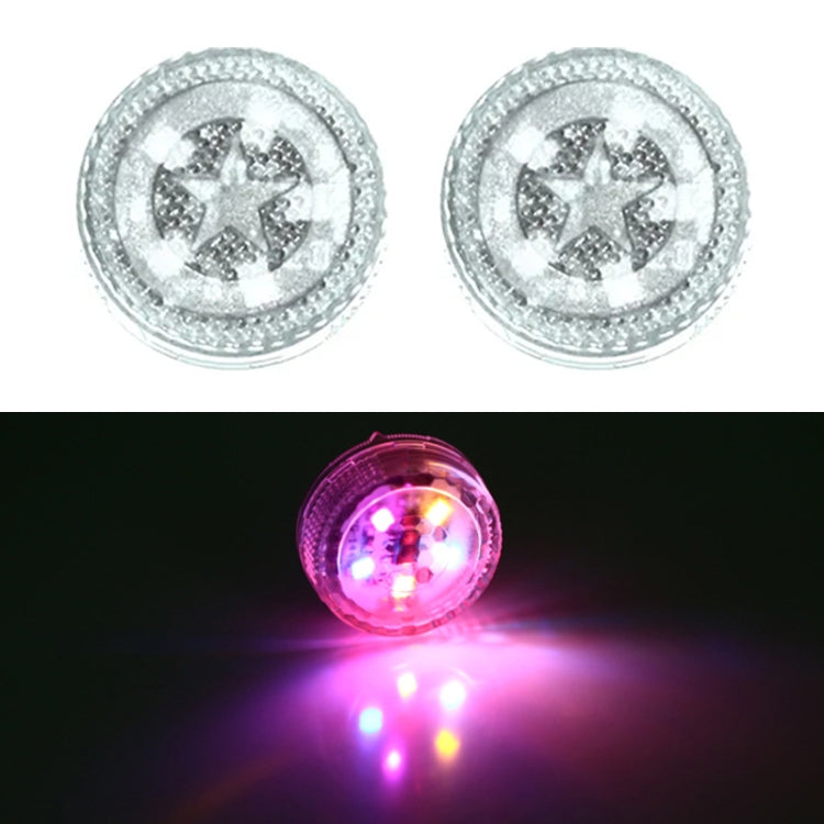 2 PCS Car Door Magnetic Warning Strobe Light Lamp(Colorful Light) - In Car by buy2fix | Online Shopping UK | buy2fix