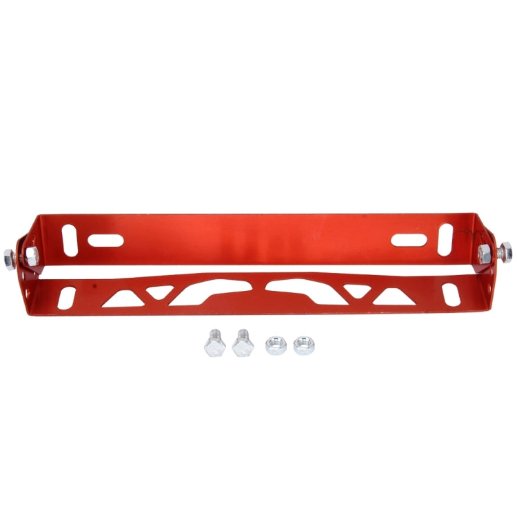 Car Auto Universal Aluminum Alloy Modified License Plate Frame Holder(Red) - License Plate Covers & Frames by buy2fix | Online Shopping UK | buy2fix