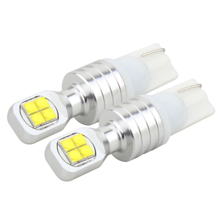 2 PCS  T10 40W 800 LM 6000K Car Clearance Light Reading Light License Light with 8 Lamp, DC 12V(White Light) - Clearance Lights by buy2fix | Online Shopping UK | buy2fix