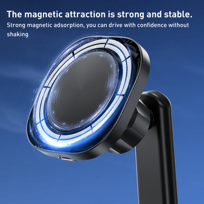 Benks CZ02 Pro 15W Magnetic Wireless Car Charger Phone Holder(Black) - In Car by Benks | Online Shopping UK | buy2fix