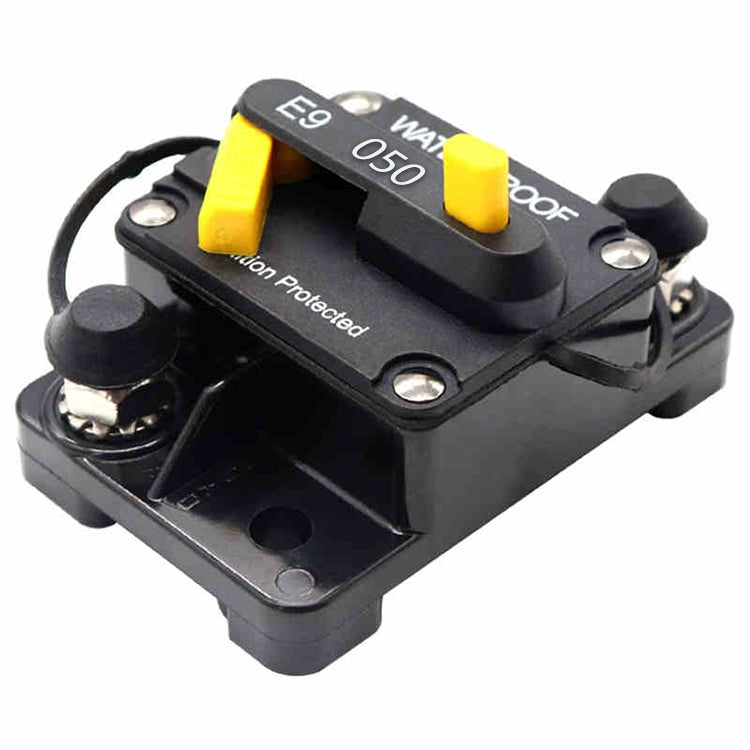 Off-road Vehicle / Automatic 50A Manual Circuit Breaker Overcurrent Protector - In Car by buy2fix | Online Shopping UK | buy2fix