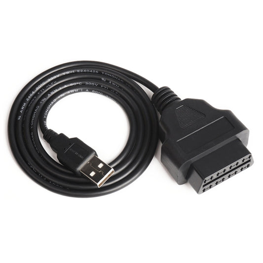 Car OBD 2 Female to USB Connector OBD Plug GPS Cable, Cable Length: 1m - In Car by buy2fix | Online Shopping UK | buy2fix