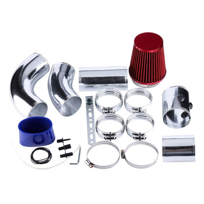 76mm Universal Cold Air Filter Inlet Hose Air Intake Pipe Hose Modification Kit - In Car by buy2fix | Online Shopping UK | buy2fix