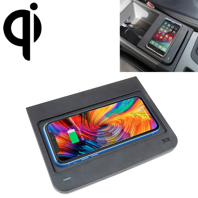 Car Qi Standard Wireless Charger 10W Quick Charging for Audi Q5 / SQ5 2017-2021, Left Driving - In Car by Baseus | Online Shopping UK | buy2fix