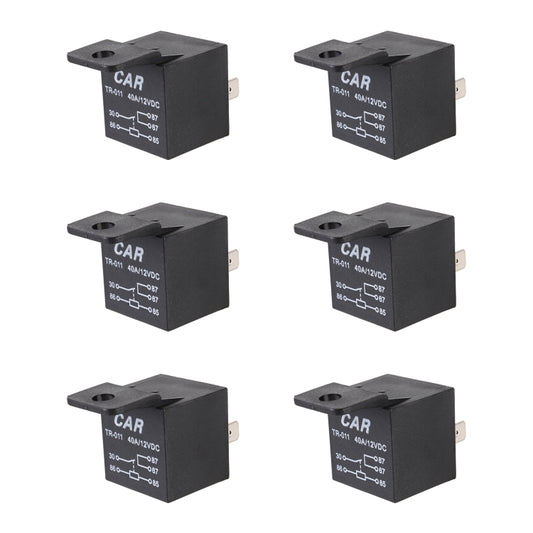 6 PCS TR-011 40A 4P Car Relay - In Car by buy2fix | Online Shopping UK | buy2fix